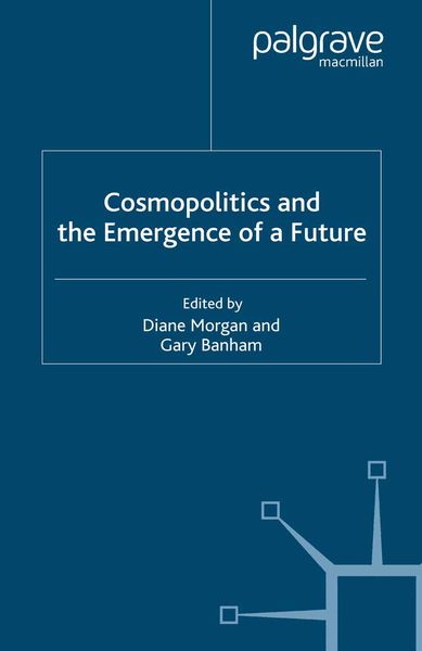 Produktbild: Cosmopolitics and the Emergence of a Future