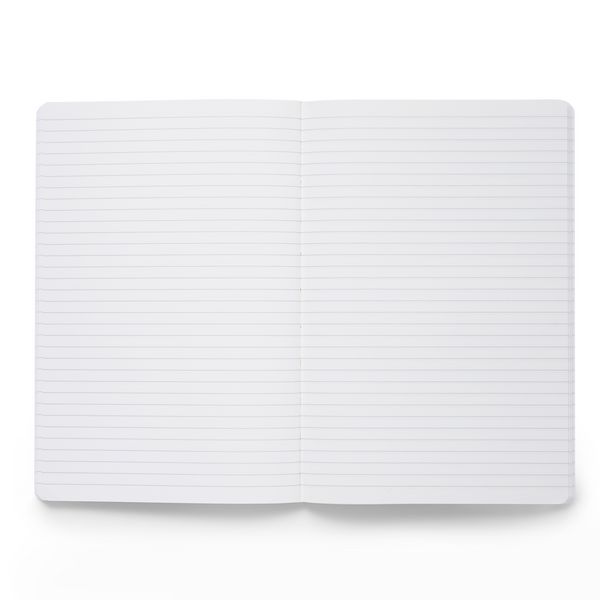 Produktbild: Notizbuch B5 Softcover Liniert Pacific Blue