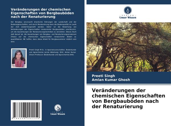 Produktbild: Ver&auml;nderungen der chemischen Eigenschaften von Bergbaub&ouml;den nach der Renaturierung