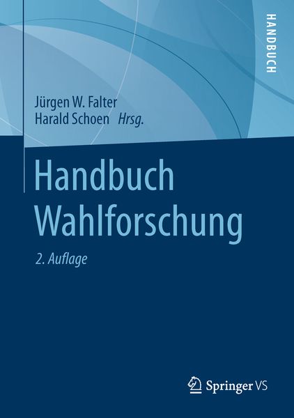 Produktbild: Handbuch Wahlforschung