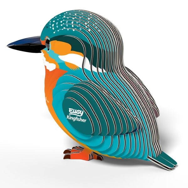 Produktbild: EUGY - 3D Bastelset Eisvogel