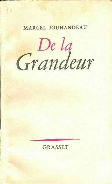 Produktbild: De la grandeur