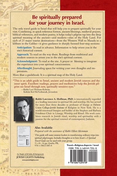 Produktbild: Israel-A Spiritual Travel Guide (2nd Edition)