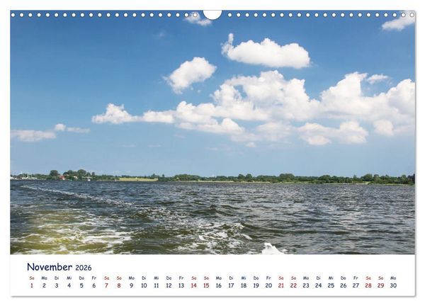 Produktbild: Maritime Schlei (Wandkalender 2026 DIN A3 quer), CALVENDO Monatskalender