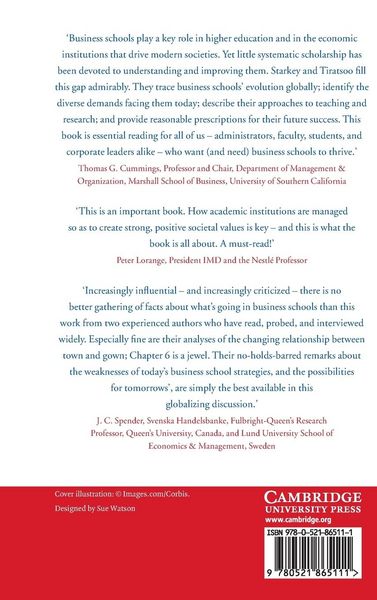 Produktbild: The Business School and the Bottom Line