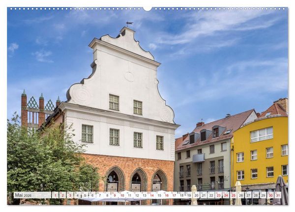 Produktbild: STETTIN Impressionen aus dem Stadtherzen (Wandkalender 2026 DIN A2 quer), CALVENDO Monatskalender
