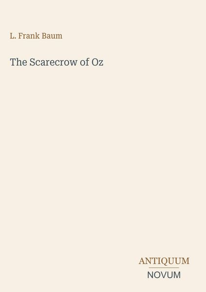 Produktbild: The Scarecrow of Oz