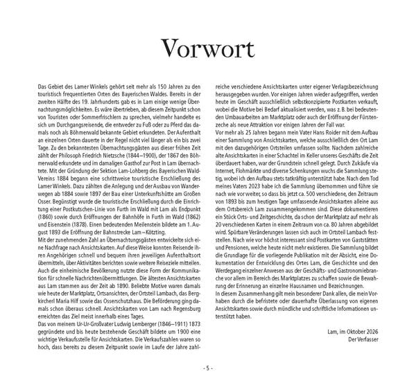Produktbild: Frejas en da Lam. Der Markt Lam in historischen Ansichtskarten ab 1893