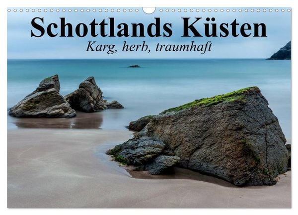Produktbild: Schottlands K&uuml;sten. Karg, herb, traumhaft (Wandkalender 2026 DIN A3 quer), CALVENDO Monatskalender