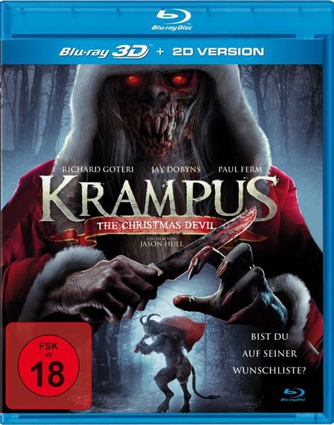 Krampus - The Christmas Devil (inkl. 2D-Version), Blu-ray