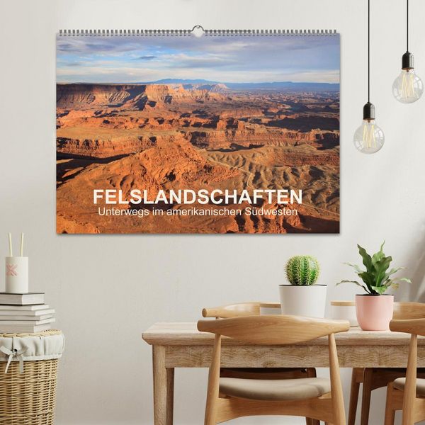 Produktbild: Felslandschaften (Wandkalender 2026 DIN A2 quer), CALVENDO Monatskalender