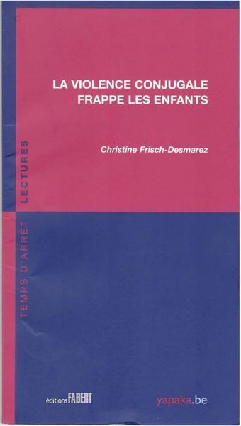 Produktbild: Violence conjugale frappe enfants