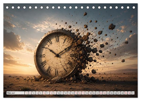 Produktbild: Eine Reise getragen von Träumen (Tischkalender 2027 DIN A5 quer), CALVENDO Monatskalender