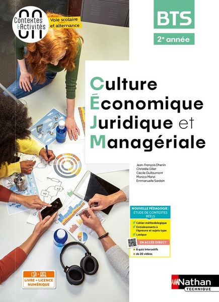 Produktbild: Culture Economique, Juridique et Manageriale; Bts 2e Annee Edition