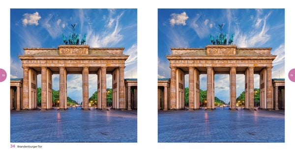 Produktbild: In 444 Fehlern um die Welt &ndash; Deutschland. Finde die Unterschiede in den sch&ouml;nsten Motiven Deutschlands