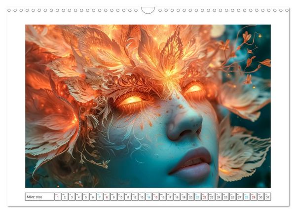 Produktbild: Wesen des M&auml;rchenreichs (Wandkalender 2026 DIN A3 quer), CALVENDO Monatskalender