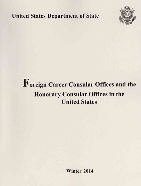 Produktbild: Foreign Consular Offices and the Honorary Consular Offices i