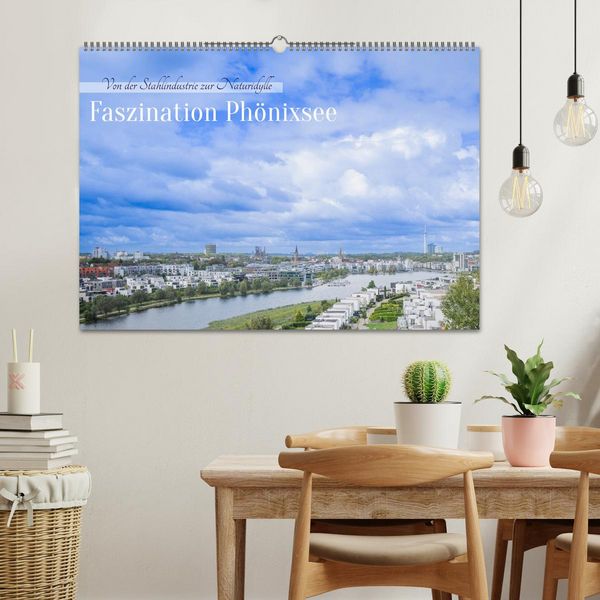 Produktbild: Faszination Ph&ouml;nixsee (Wandkalender 2026 DIN A2 quer), CALVENDO Monatskalender