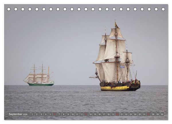 Produktbild: Gro&szlig;segler (Tischkalender 2026 DIN A5 quer), CALVENDO Monatskalender
