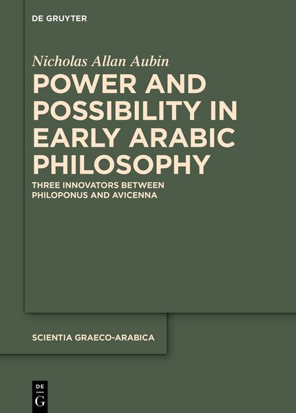 Produktbild: Power and Possibility in Early Arabic Philosophy