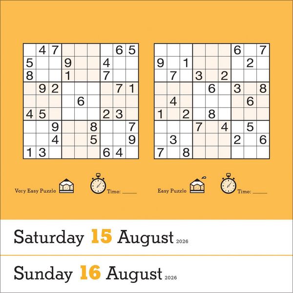 Produktbild: Original Sudoku Page-A-Day(r) Calendar 2026