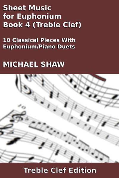 Produktbild: Sheet Music for Euphonium - Book 4 (Treble Clef)