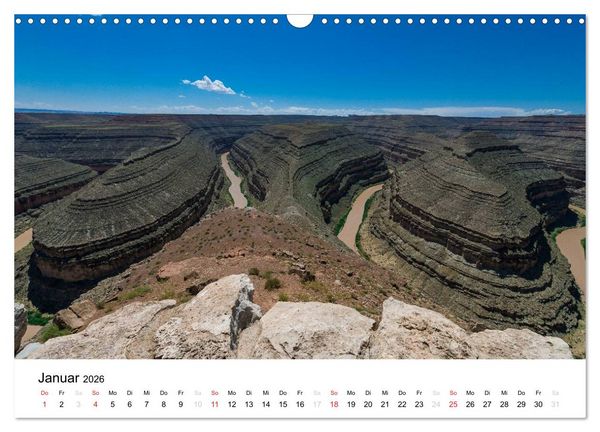 Produktbild: Nationalparks in Utah (Wandkalender 2026 DIN A3 quer), CALVENDO Monatskalender