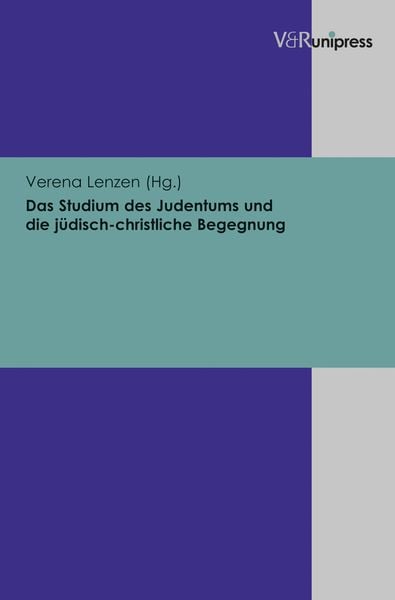 Produktbild: Das Studium des Judentums und die j&uuml;disch-christliche Begegnung