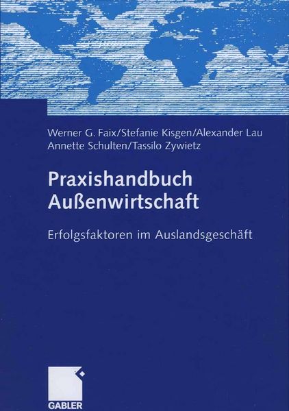 Produktbild: Praxishandbuch Au&szlig;enwirtschaft