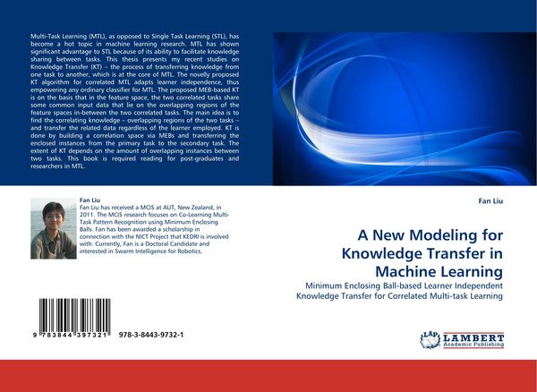 Produktbild: A New Modeling for Knowledge Transfer in Machine Learning