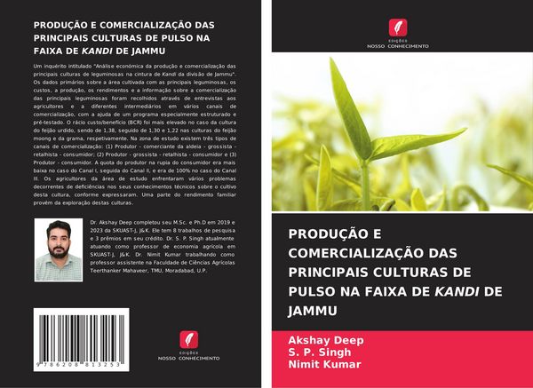 Produktbild: Produ&ccedil;&atilde;o E Comercializa&ccedil;&atilde;o das Principais Culturas De Pulso Na Faixa De Kandi De Jammu