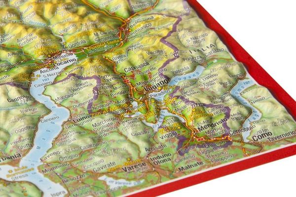 Produktbild: Markgraf, A: Reliefpostkarte Tessin
