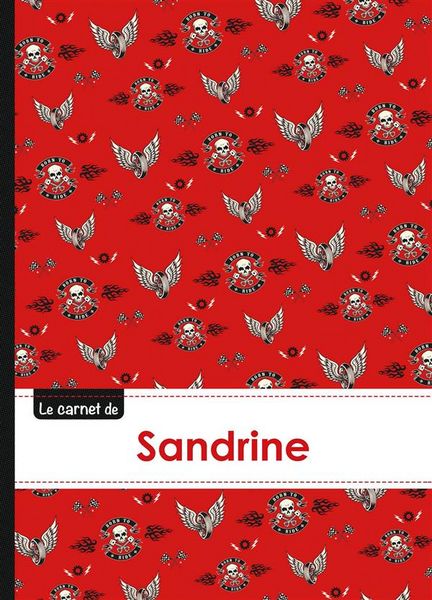 Produktbild: Carnet sandrine lignes,96p,a5