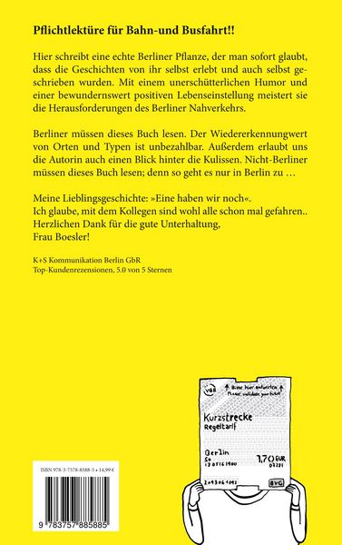 Produktbild: Tagebuch einer Berliner Busfahrerin
