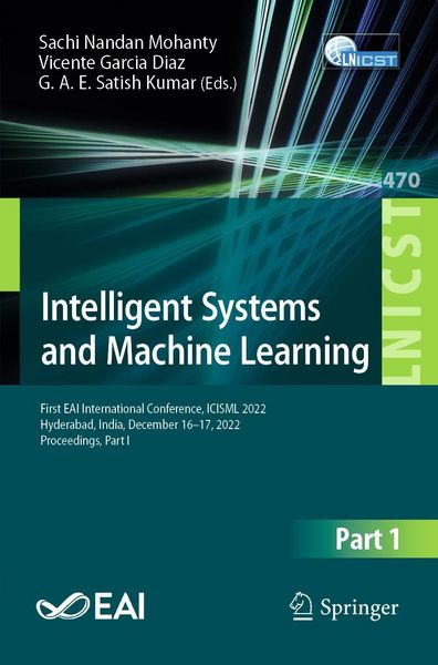 Produktbild: Intelligent Systems and Machine Learning
