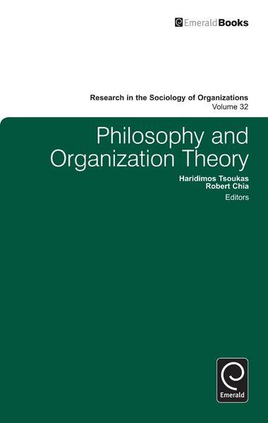 Produktbild: Philosophy and Organization Theory
