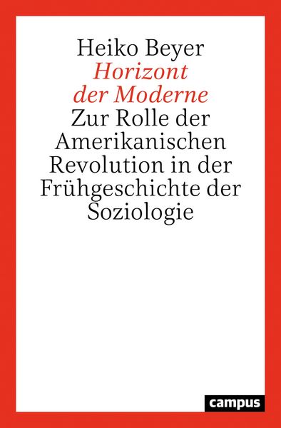 Produktbild: Horizont der Moderne
