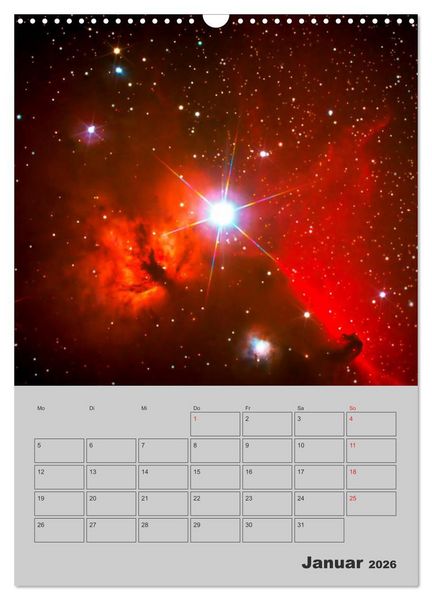 Produktbild: Wunderbares Universum (Wandkalender 2026 DIN A3 hoch), CALVENDO Monatskalender