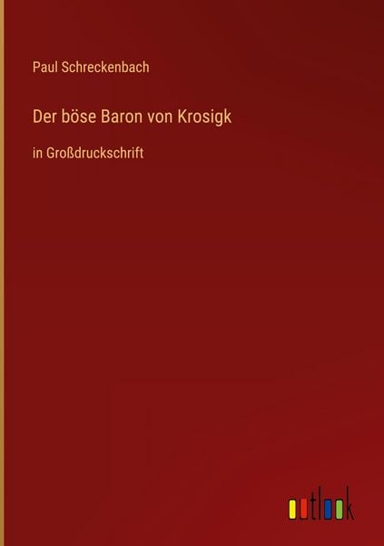 Produktbild: Der b&ouml;se Baron von Krosigk