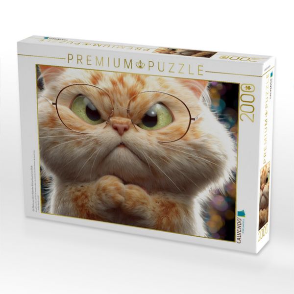 Produktbild: CALVENDO Puzzle Ein Motiv aus dem Kalender Katzenhumor im Blick | 2000 Teile Lege-Gr&ouml;&szlig;e 90x67cm Foto-Puzzle f&uuml;r gl&uuml;ckliche Stunden