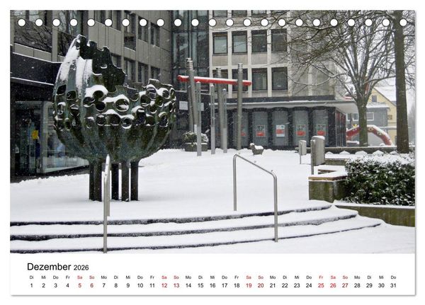 Produktbild: Velbert - Stadt der Schl&ouml;sser und Beschl&auml;ge (Tischkalender 2026 DIN A5 quer), CALVENDO Monatskalender