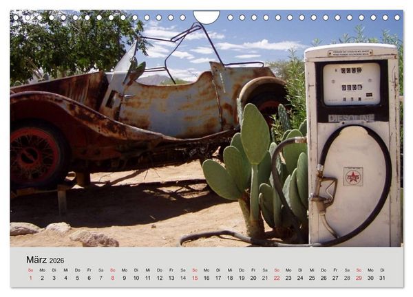 Produktbild: Rostige Autos. Faszination U.S. Wracks (Wandkalender 2026 DIN A4 quer), CALVENDO Monatskalender