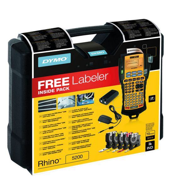 Produktbild: DYMO&reg; LabelManager Rhino(TM) 5200, Eingabetastatur ABC