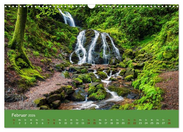 Produktbild: Wassertr&auml;ume im Schwarzwald (Wandkalender 2026 DIN A3 quer), CALVENDO Monatskalender