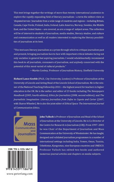 Produktbild: Global Literary Journalism
