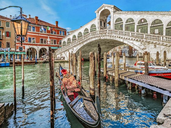 Produktbild: CALVENDO Puzzle Venedig | 1000 Teile Lege-Gr&ouml;&szlig;e 64x48cm Foto-Puzzle f&uuml;r gl&uuml;ckliche Stunden