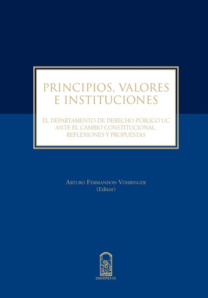 Produktbild: Principios, valores e instituciones