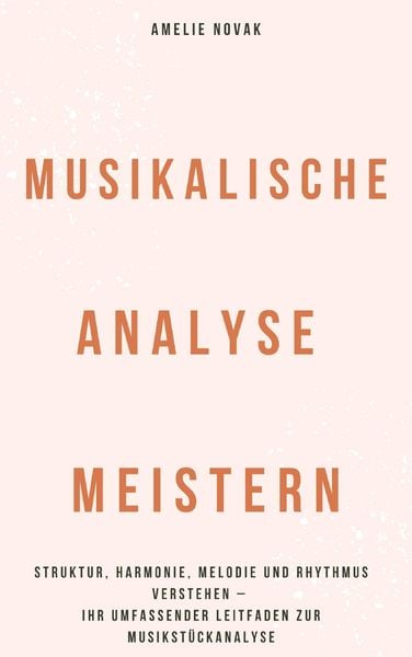 Produktbild: Musikalische Analyse meistern