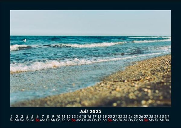 Produktbild: Str&auml;nde der Welt 2025 Fotokalender DIN A5