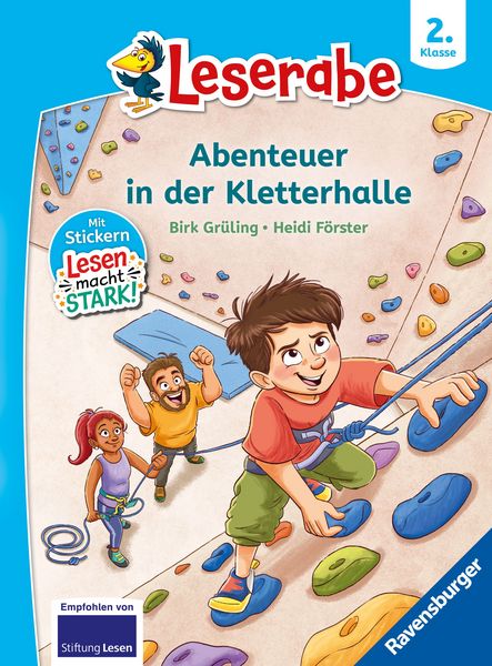Produktbild: Abenteuer in der Kletterhalle - Leserabe 2. Klasse - Erstlesebuch f&uuml;r Kinder ab 7 Jahren